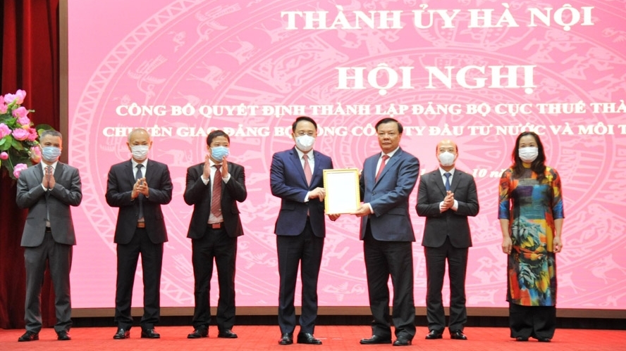 Nâng cấp Đảng bộ Cục Thuế thành Đảng bộ cấp trên cơ sở trực thuộc Thành ủy Hà Nội