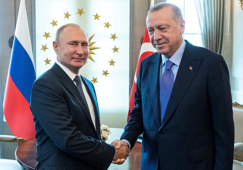 Tổng thống Nga - Thổ điện đàm thảo luận diễn biến mới về Syria