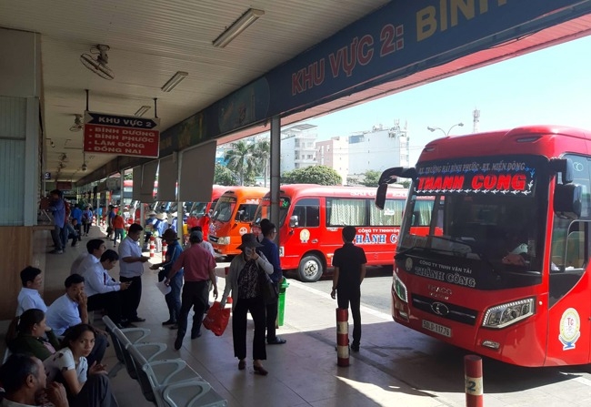 tang cuong 2200 xe khach phuc vu nhu cau di lai dip tet 2020