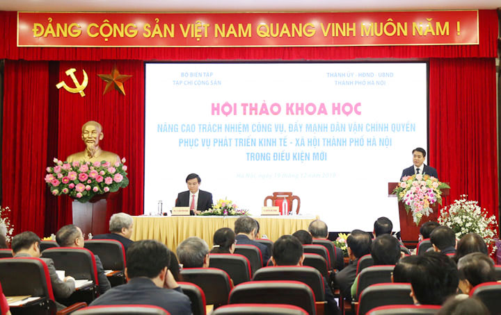 ha noi nang cao trach nhiem cong vu coi trong cong tac dan van chinh quyen de phat trien thu do