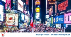 New York (Mỹ) trang hoàng Quả cầu pha lê đón năm mới trong hy vọng