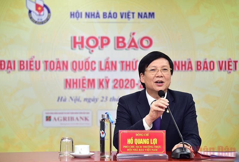 Phó Chủ tịch Thường trực HNBVN Hồ Quang Lợi.