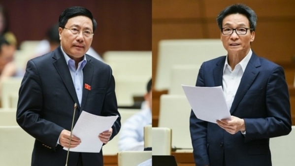 Quốc hội phê chuẩn miễn nhiệm 2 Phó Thủ tướng Phạm Bình Minh và Vũ Đức Đam