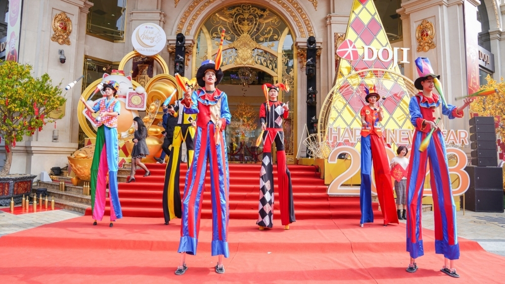 Vừa mua vàng vừa du Xuân tại “Lễ hội Vàng – Gold Festival 2023”