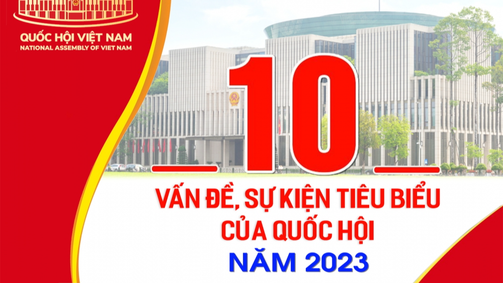 10 sự kiện tiêu biểu của Quốc hội năm 2023
