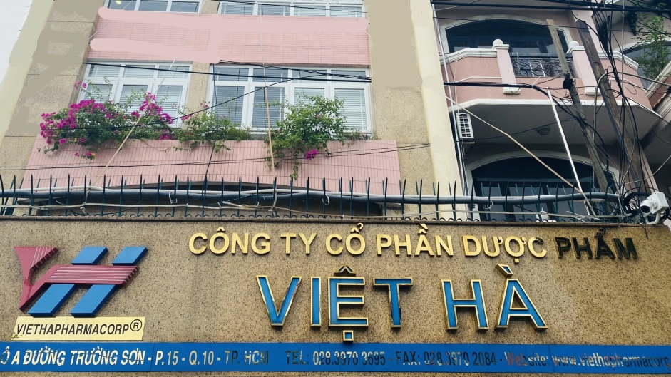 thanh tra bo y te tuyt coi cong ty co phan duoc pham viet ha