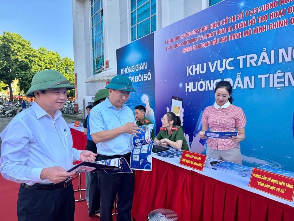 Một năm với nhiều điểm nhấn đặc biệt của xã Hoài Đức