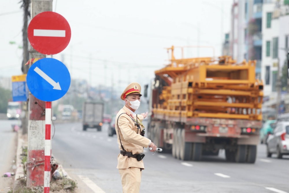 CSGT Hà Nội rà soát, xử lý 51 điểm, tuyến đường hay ùn tắc giao thông