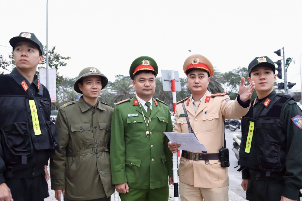 Hà Nội siết chặt giao thông phục vụ diễn tập bảo vệ Đại hội XIV của Đảng