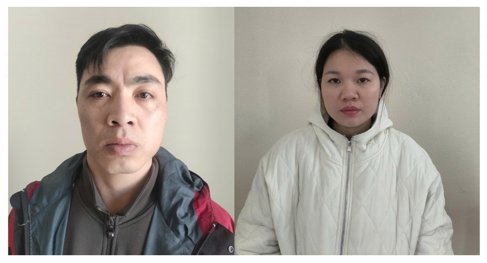 Hai vợ chồng bị bắt vì giả cảnh sát hình sự đến nhà dân cưỡng đoạt tài sản