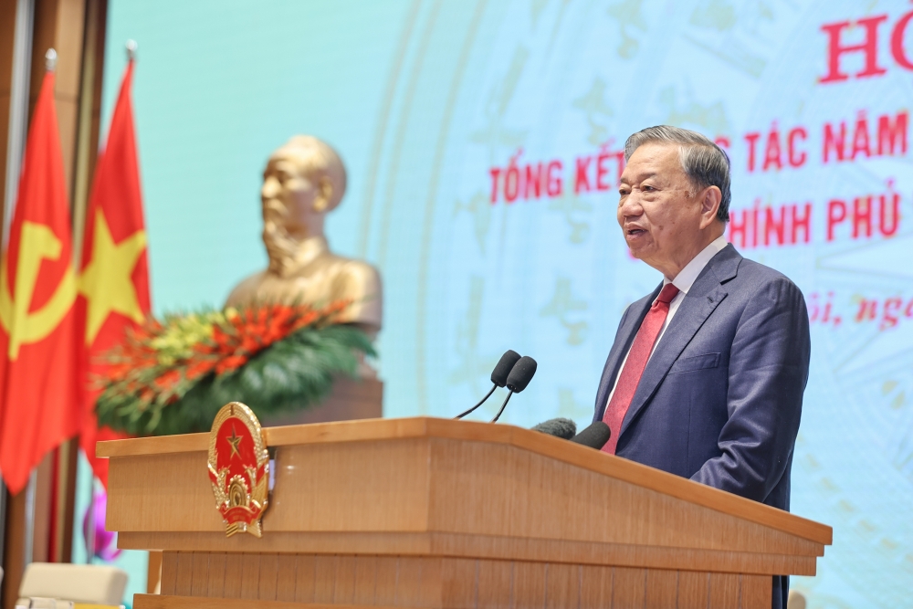 Tổng Bí thư Tô Lâm: Giai đoạn tới đòi hỏi đổi mới căn bản tư duy phát triển, phương thức quản trị và phân bổ nguồn lực