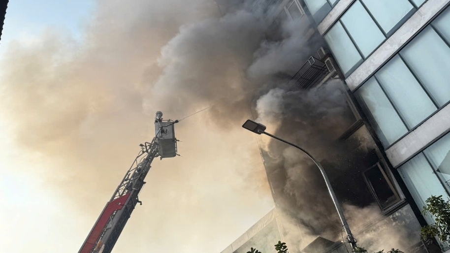 Công an Hà Nội thông tin vụ cháy nhà 7 tầng khiến 2 người chết ở Hà Đông