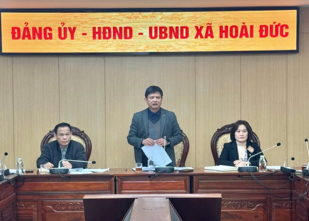 Chủ tịch xã Hoài Đức: Tổ chức cho Nhân dân đón Tết vui tươi, an toàn và tiết kiệm