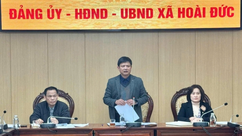 Chủ tịch xã Hoài Đức: Tổ chức cho Nhân dân đón Tết vui tươi, an toàn và tiết kiệm