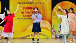 Sôi nổi, bổ ích chương trình Festival Tiếng Anh tại Trường Tiểu học Tây Tựu B