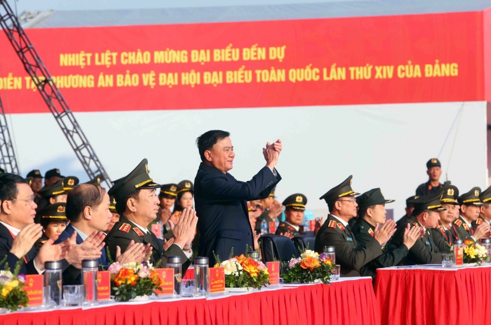 Quyết tâm bảo đảm tuyệt đối an ninh, an toàn Đại hội XIV của Đảng