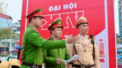 Công an Hà Nội chủ động tuần tra, bảo đảm an ninh cho Đại hội XIV của Đảng