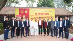 khoi cong du an vuon hoa bai do xe quanh khu di tich quan gia tai xa duong hoa