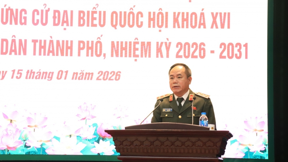 Công an Hà Nội giới thiệu 2 người ứng cử đại biểu Quốc hội và HĐND khóa mới