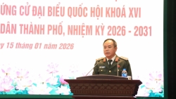 Công an Hà Nội giới thiệu 2 người ứng cử đại biểu Quốc hội và HĐND khóa mới