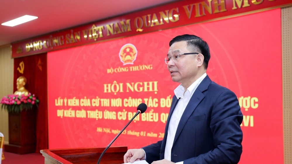 Quyền Bộ trưởng Bộ Công thương được giới thiệu ứng cử đại biểu Quốc hội