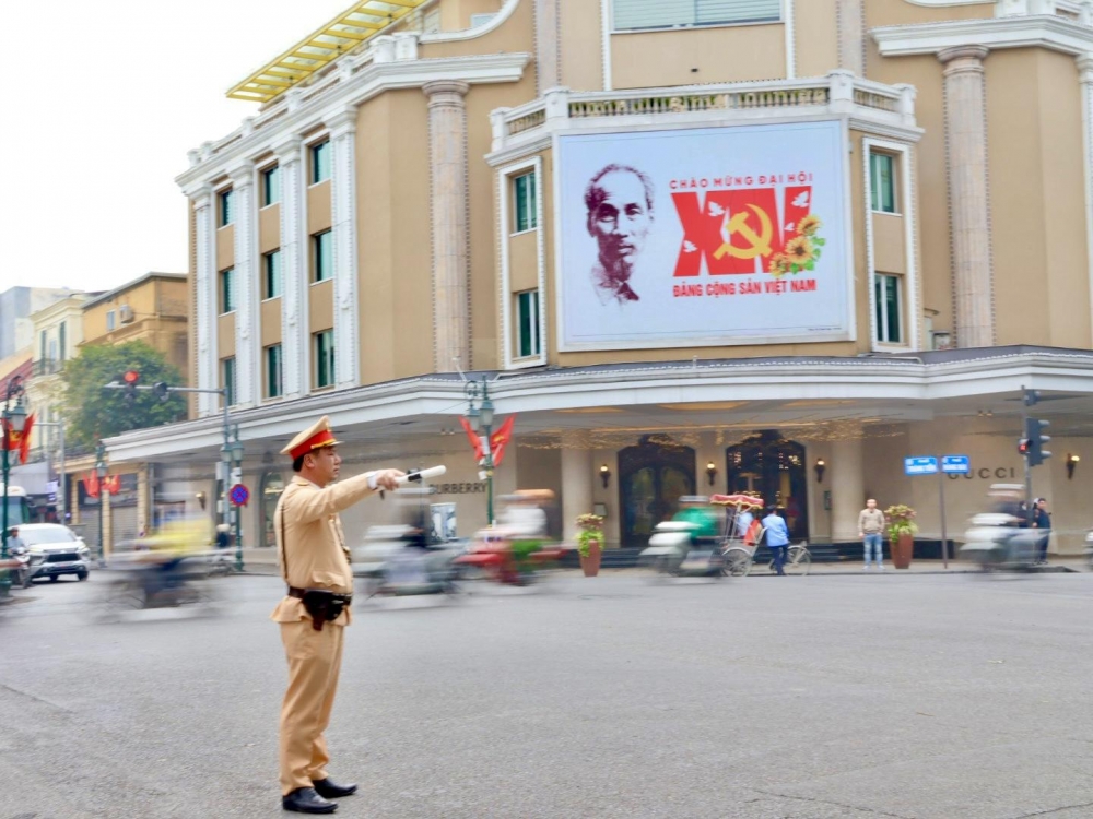 Những tuyến đường “Ba nhất” giữ nhịp giao thông dịp Đại hội XIV của Đảng
