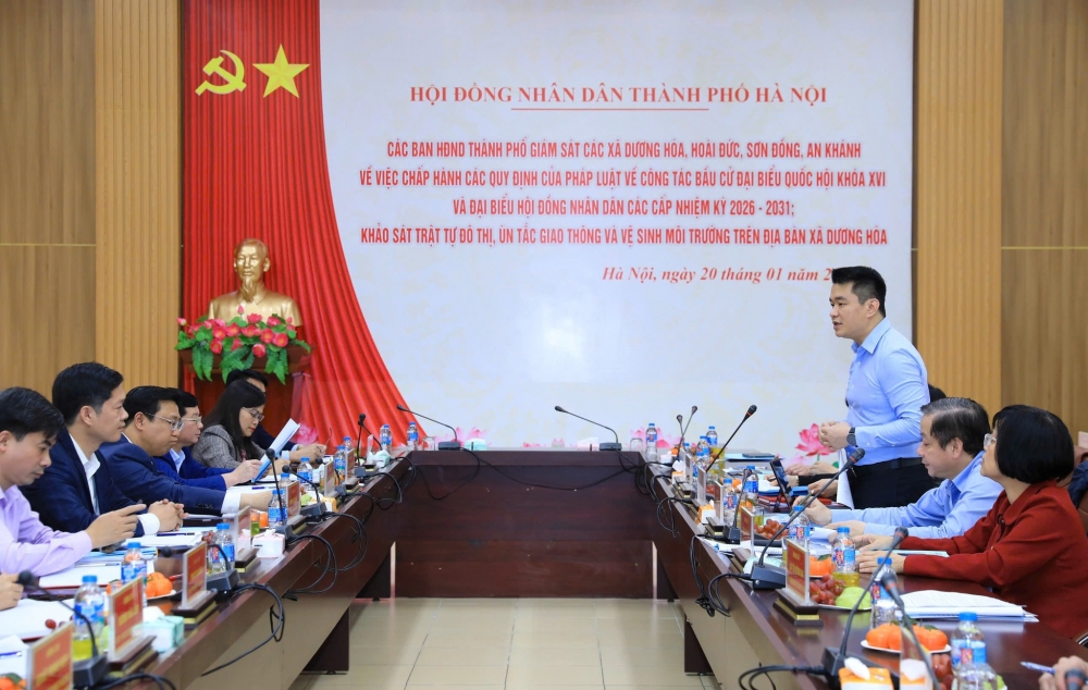 Quyết liệt xử lý các điểm nghẽn về môi trường, đô thị, giao thông tại xã Dương Hòa