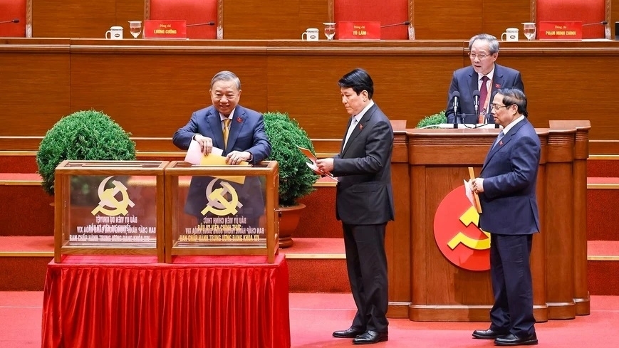 Đại hội Đảng XIV thông qua danh sách 200 người trúng cử Ban Chấp hành Trung ương