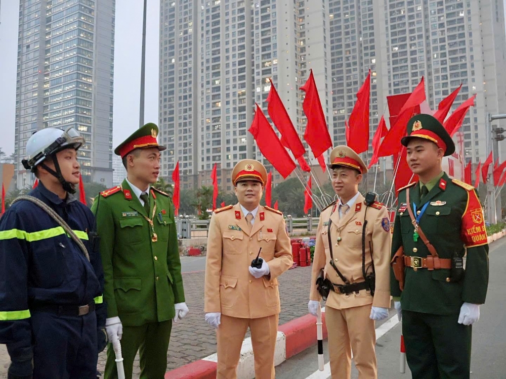 Công an Hà Nội góp phần quan trọng vào thành công Đại hội XIV của Đảng