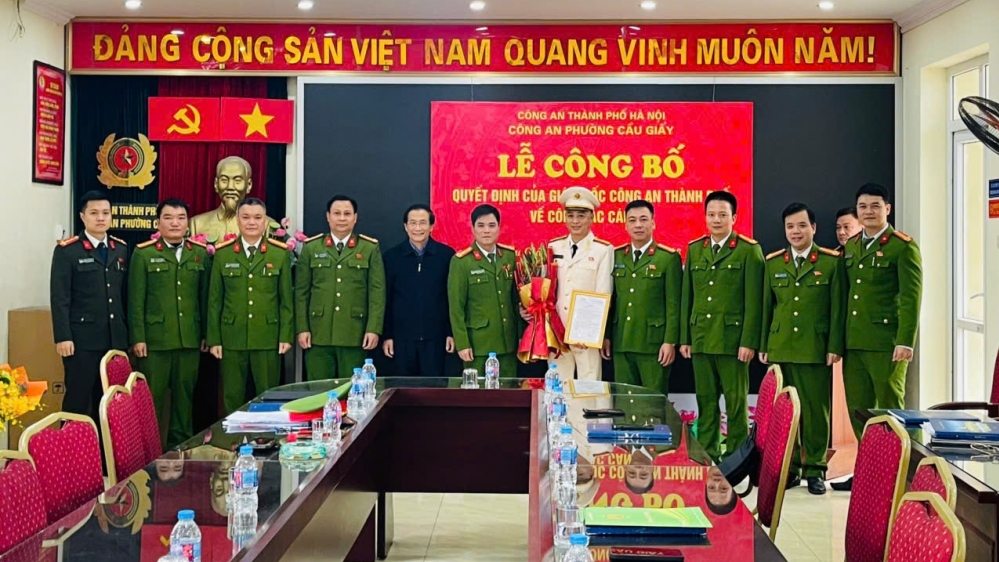 cong an ha noi dieu dong luan chuyen hang loat lanh dao cong an xa phuong