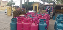 hang tram binh gas khong hoa don chung tu van chuyen tu hai duong sang thai binh