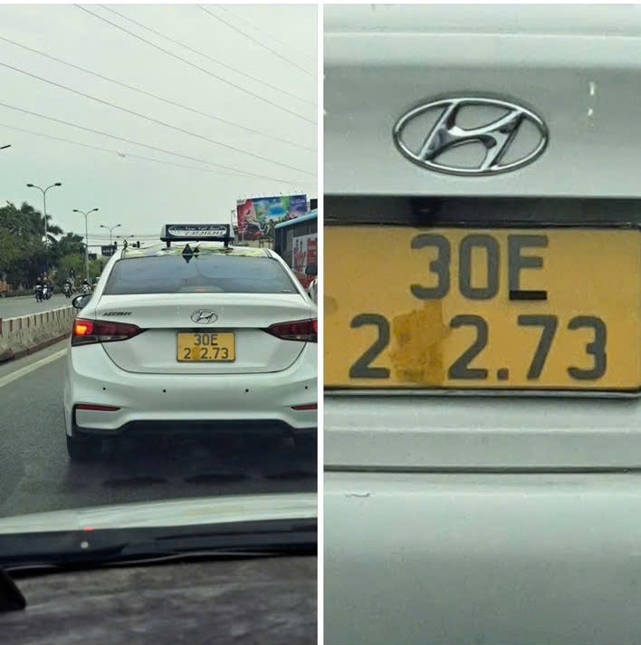 Công an xử lý tài xế ô tô dùng băng dính che biển kiểm soát