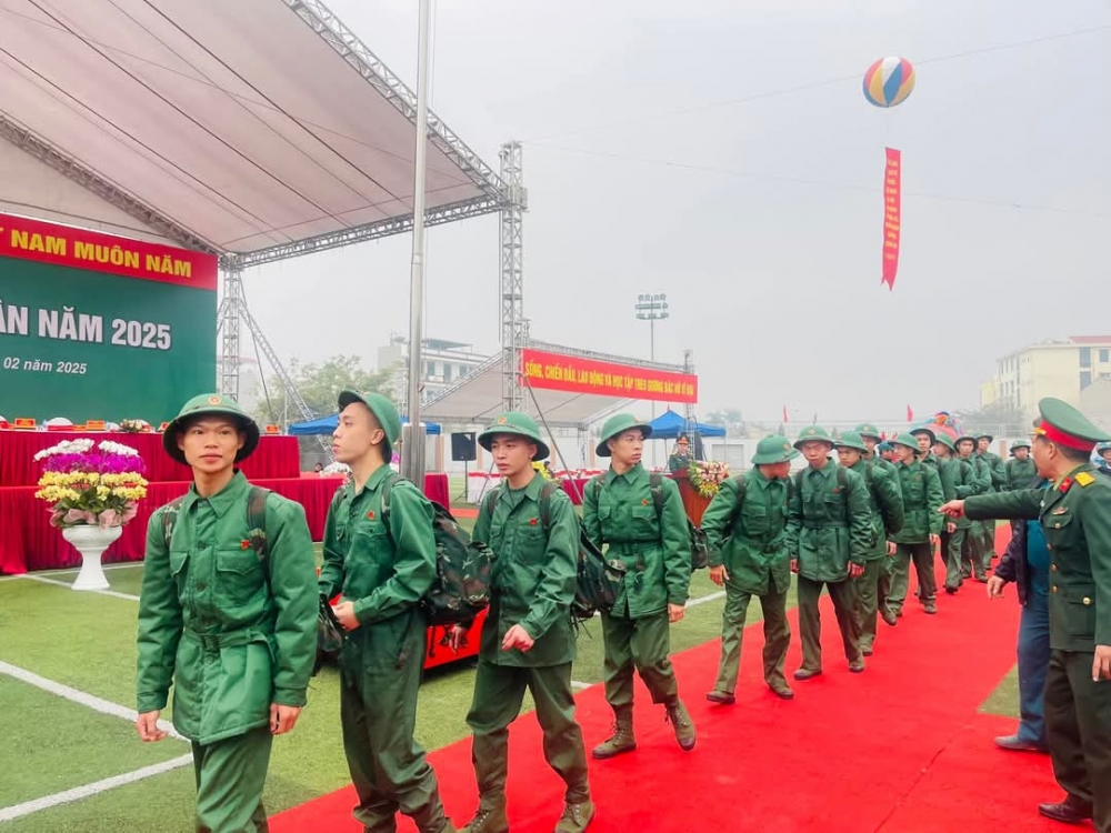 Ngày hội lên đường bảo vệ Tổ quốc của tuổi trẻ Hoài Đức