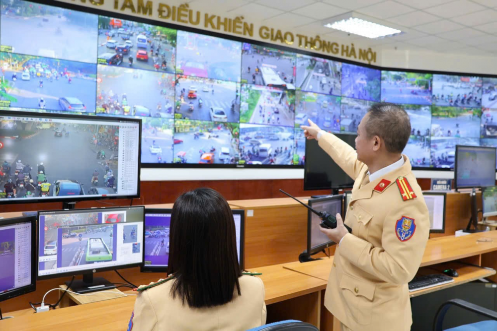 Hà Nội tăng xử lý vi phạm giao thông qua “mắt thần”