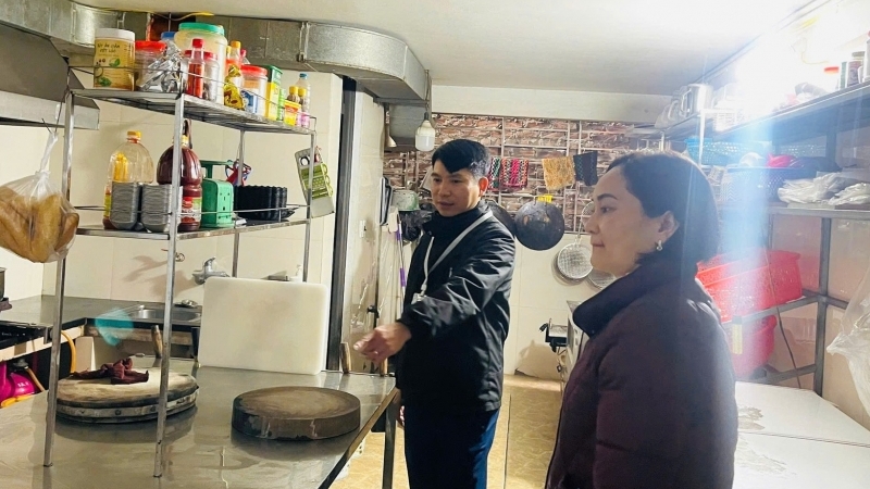 Xã Dương Hoà lập 2 đoàn kiểm tra an toàn thực phẩm dịp Tết Nguyên đán 2026