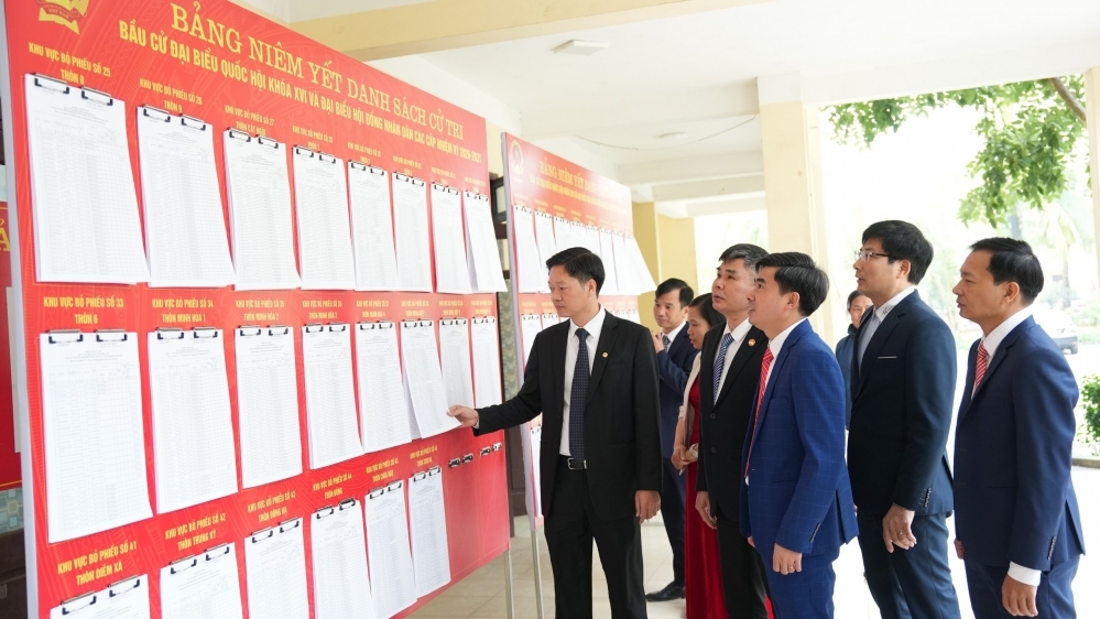 Xã Dương Hòa tập trung cao độ cho công tác bầu cử