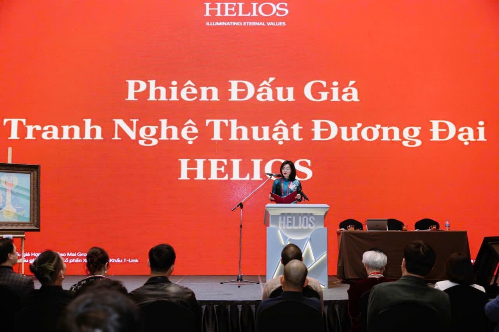 Nâng tầm nghệ thuật đương đại Việt Nam từ phiên đấu giá tranh HELIOS