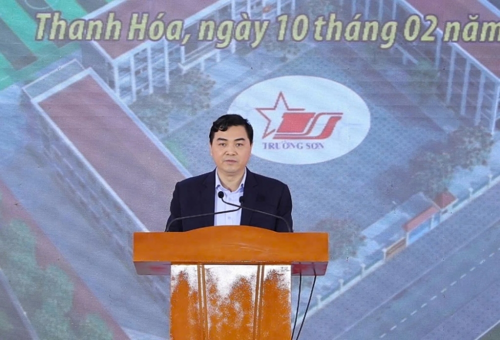 Thủ tướng Phạm Minh Chính dự khởi công trường liên cấp ở xã miền núi Thanh Hóa Thủ tướng Phạm Minh Chính dự khởi công trường liên cấp ở xã miền núi Thanh Hóa