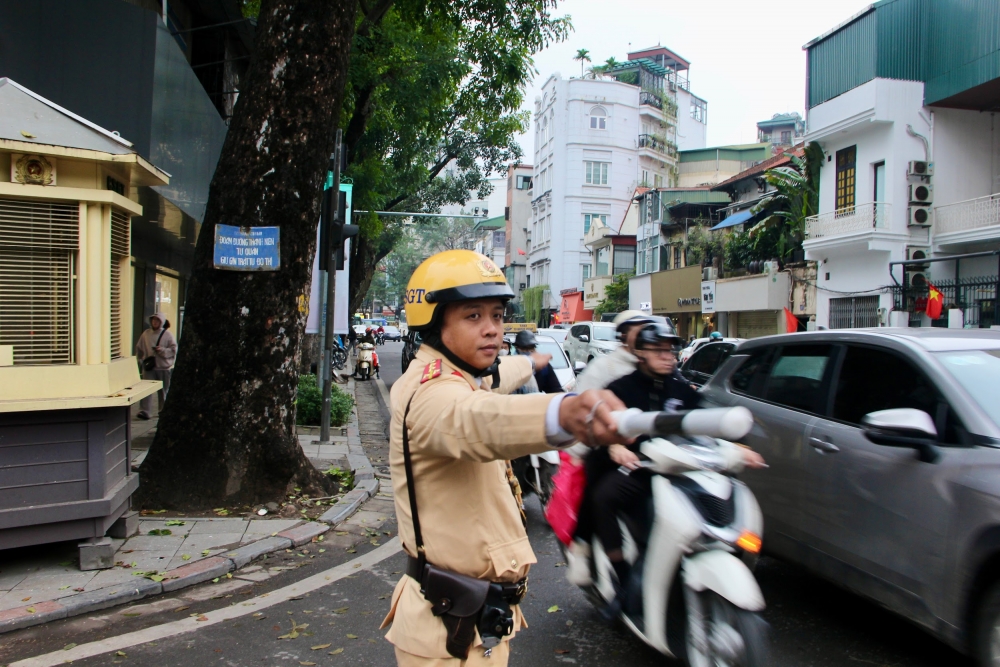 CSGT Hà Nội huy động tối đa lực lượng phòng ngừa ùn tắc dịp cận Tết