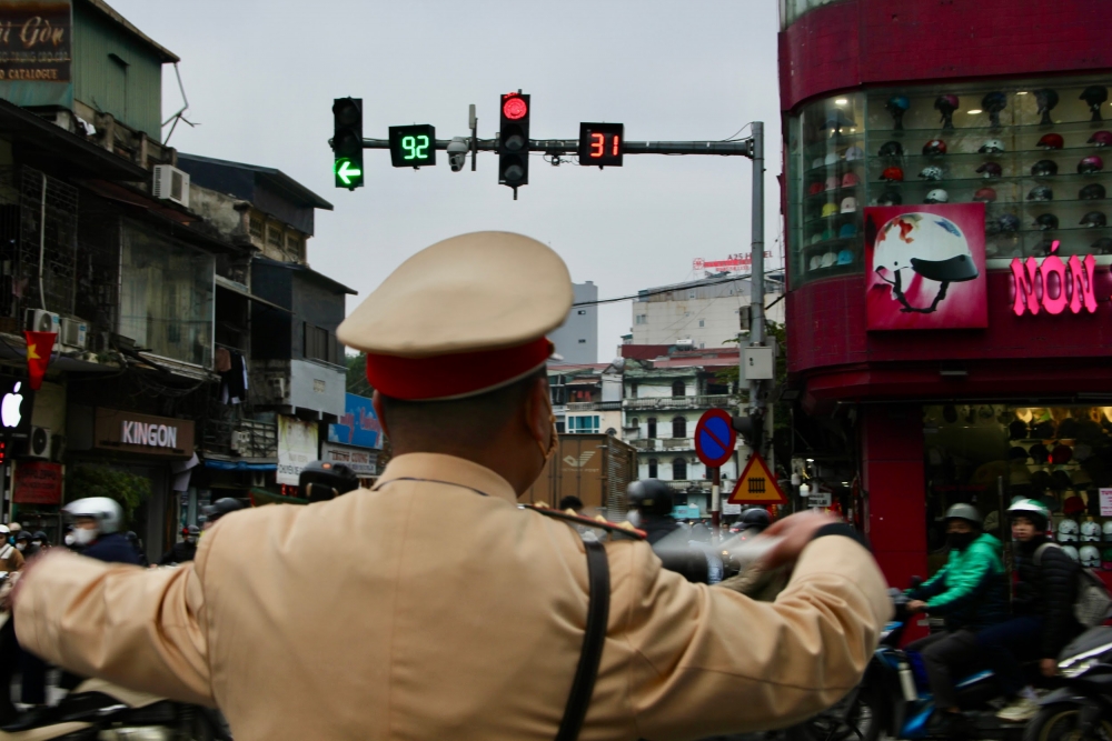 CSGT Hà Nội huy động tối đa lực lượng phòng ngừa ùn tắc dịp cận Tết