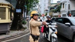 CSGT Hà Nội huy động tối đa lực lượng phòng ngừa ùn tắc dịp cận Tết