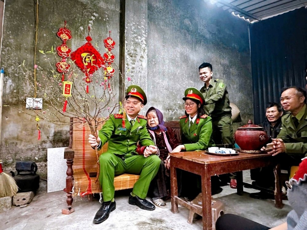 Nghĩa tình của Công an Thủ đô ngày giáp Tết
