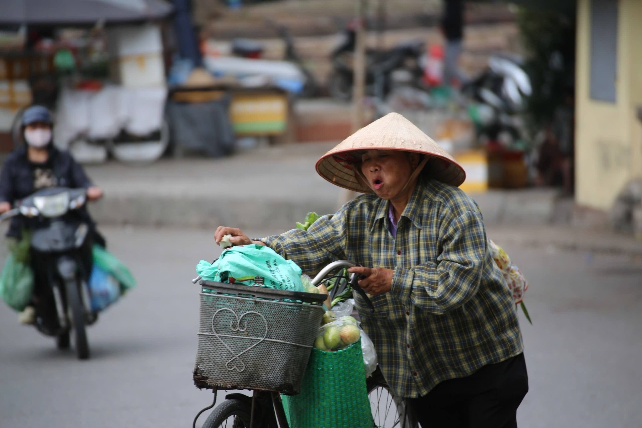 Những chuyến xe hối hả chở Tết và cả sắc Xuân về nhà