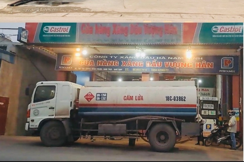 Nam Định: 'Tuýt còi' nhiều doanh nghiệp phân phối, mua xăng dầu ngoài hệ thống