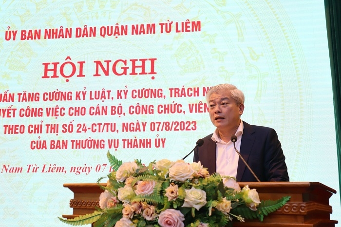 Quận Nam Từ Liêm: Nâng cao hiệu lực, hiệu quả của bộ máy chính quyền