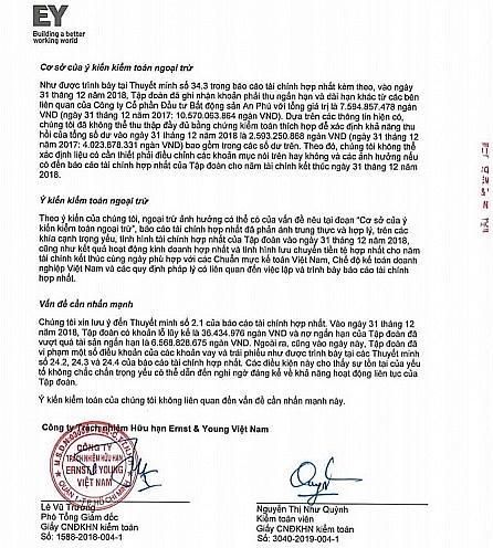 loi nhuan chua phan phoi van am co phieu hoang anh gia lai bi duy tri canh bao