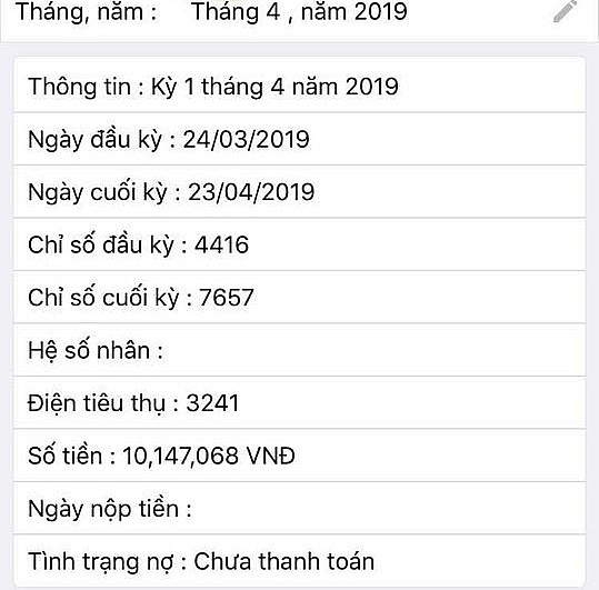 "Nóng'' vì hóa đơn tiền điện tăng vọt nong vi hoa don tien dien tang vot