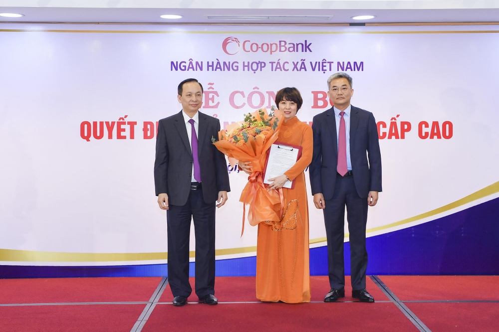 Co-opBank: Công bố quyết định bổ nhiệm nhân sự cấp cao