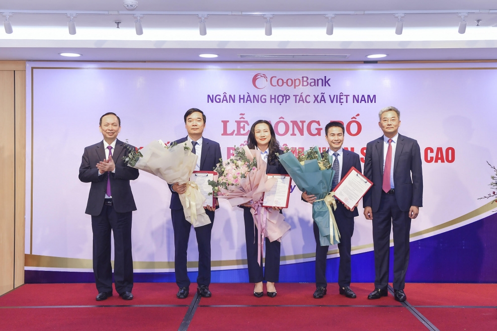 Co-opBank: Công bố quyết định bổ nhiệm nhân sự cấp cao