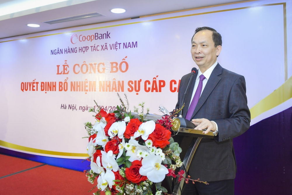 Co-opBank: Công bố quyết định bổ nhiệm nhân sự cấp cao